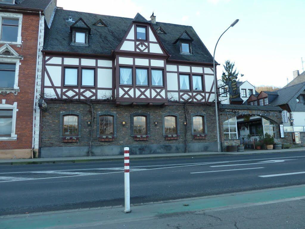 Hotel Guelser Weinstube Coblenza Esterno foto